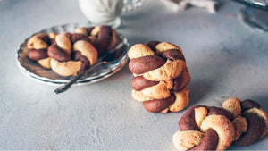 BISCOTTI ABBRACCI INTRECCIATI >> senza glutine e latte