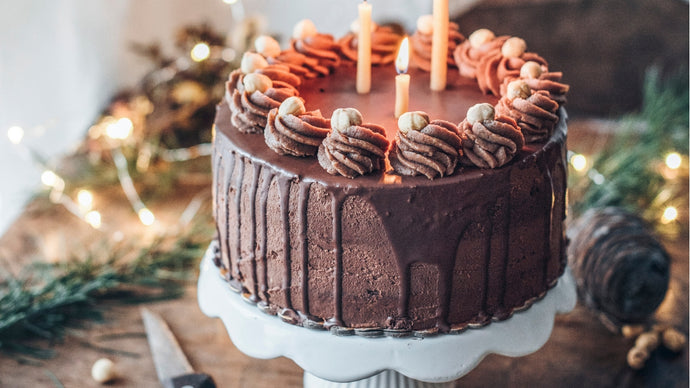 TORTA DI COMPLEANNO al RUM E CIOCCOLATO » senza glutine e latticini