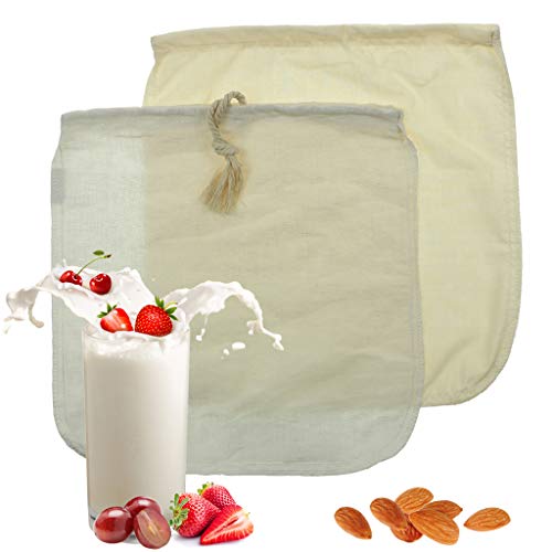 Sacchetti di latte di noci riutilizzabili sacchetti di filtri per